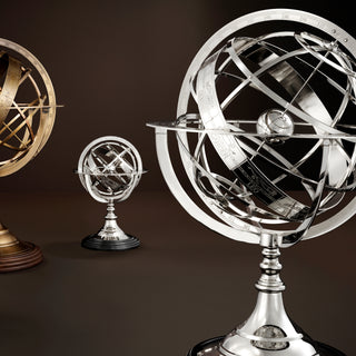 Globe S nickel finish