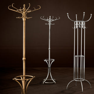 Coatrack Kent antique brass finish
