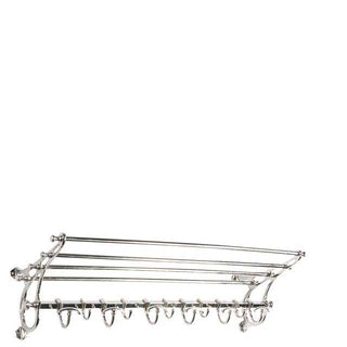 Coatrack Hudson S nickel finish