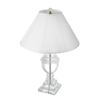Table Lamp Noble Crystal incl white shade
