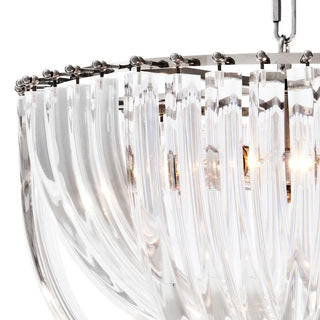 Chandelier Murano ø 19.5 inch dia x 13 inch H
