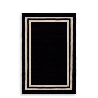 Rug Celeste black & off-white 200 x 300 cm