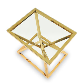 Side Table Connor gold finish