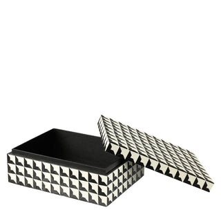 Box Cabas black & white S