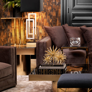 Object Meteor set of 3 Brass finish