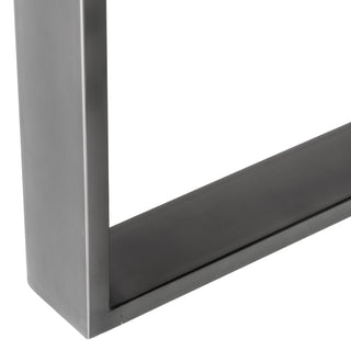 Dining Table Borghese charcoal grey oak veneer