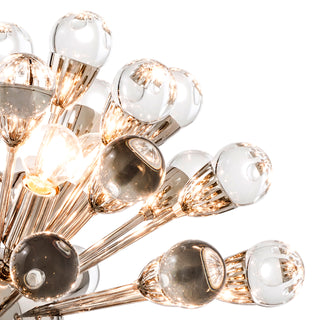 Chandelier Anto S nickel finish