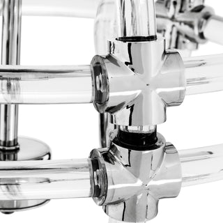 Chandelier Impero nickel finish