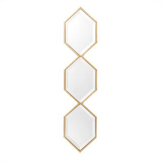 Mirror Saronno gold finish