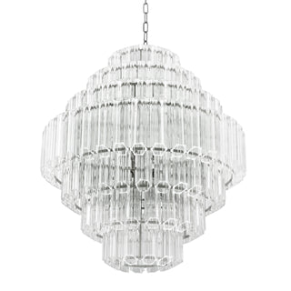 Chandelier Vittoria L nickel finish