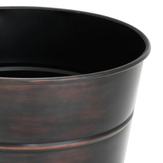 Planter Hortus antique bronze finish