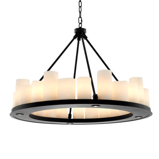 Chandelier Commodore Round black finish