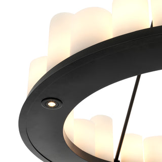 Chandelier Commodore Round black finish