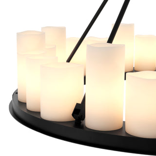 Chandelier Commodore Round black finish