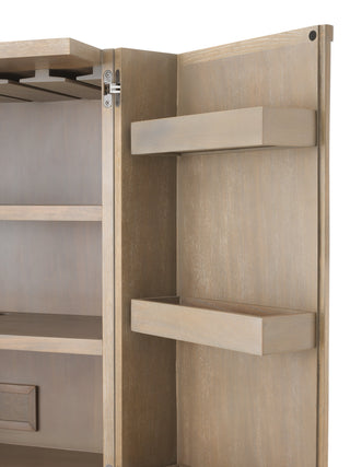 Bar Cabinet Highland washed oak veneer