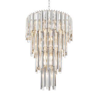 Chandelier Gigi L nickel finish