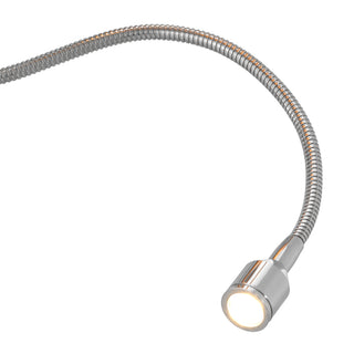Wall Lamp Ellington nickel finish incl white shade