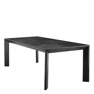 Dining Table Tremont charcoal grey oak veneer