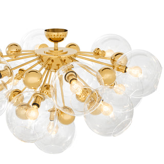 Ceiling Lamp Soleil gold finish