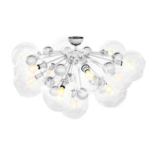 Ceiling Lamp Soleil nickel finish