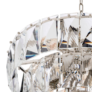 Chandelier Amazone S nickel finish