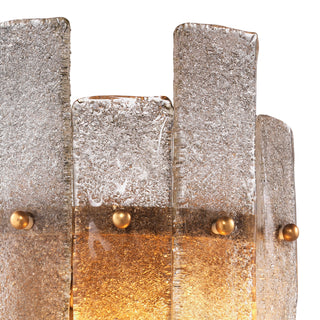 Wall Lamp Caprera antique brass finish