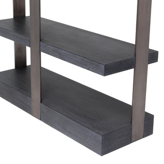 Cabinet Geo charcoal grey crown oak veneer