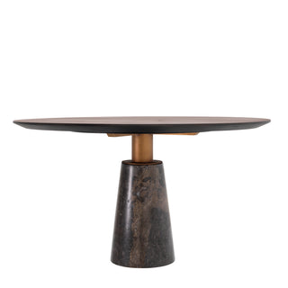 Dining Table Genova mocha straight oak veneer