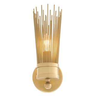 Wall Lamp Romeo Single antique brass finish