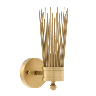 Wall Lamp Romeo Single antique brass finish