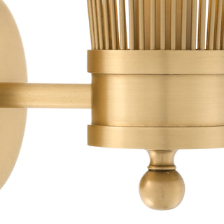 Wall Lamp Romeo Single antique brass finish