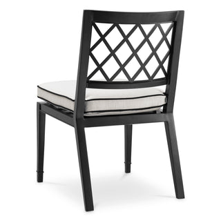 Outdoor Dining Chair Paladium black sunbrella canvas