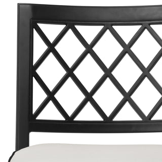 Outdoor Dining Chair Paladium black sunbrella canvas