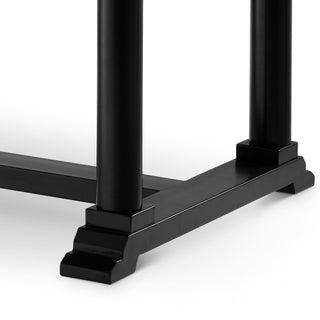 Outdoor Dining Table Bell Rive rectangular black