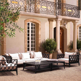Outdoor Coffee Table Bell Rive square black