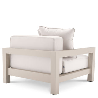 Outdoor Chair Cap-Antibes sand sunbrella canvas