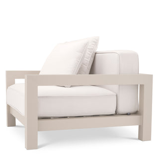 Outdoor Chair Cap-Antibes sand sunbrella canvas
