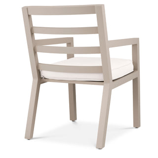 Outdoor Dining Chair Delta sand sunbrella canvas