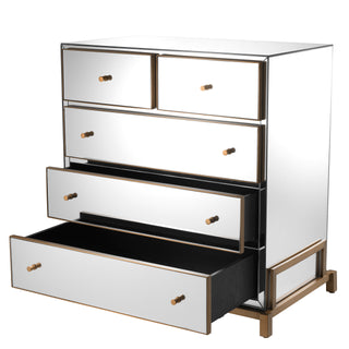 Drawer Chest Clarington mirror glass