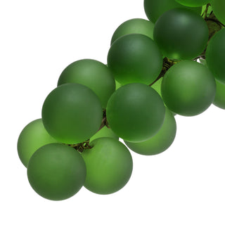 Object French Grapes green vintage brass finish