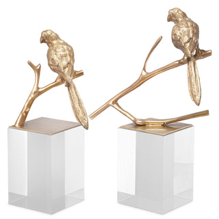 Object Morgana vintage brass finish set of 2