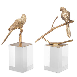 Object Morgana vintage brass finish set of 2