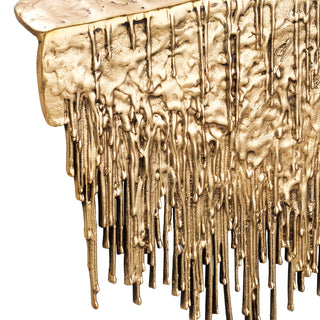 Table Object Grove polished brass