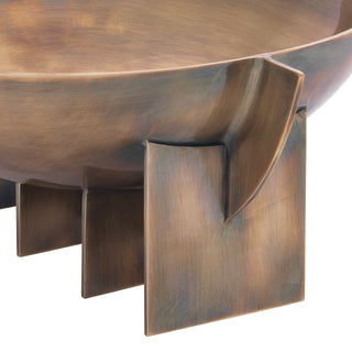 Bowl Bismarck vintage brass finish