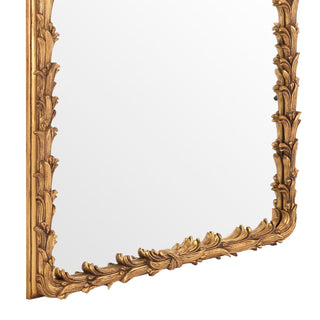 Mirror Guinevere L antique gold finish