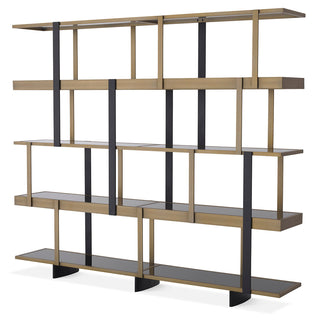 Cabinet Mercure brushed brass finish