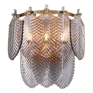 Wall Lamp Verbier light brushed brass finish