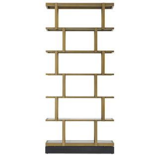 Cabinet Nesto brushed brass finish