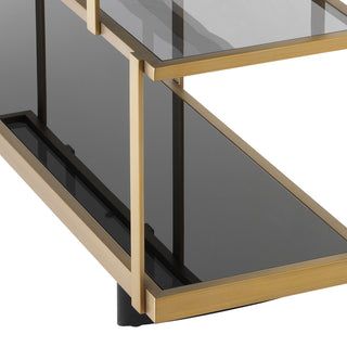 Dresser Nesto brushed brass finish