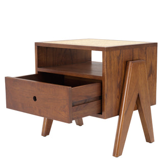 Nightstand Latour classic brown